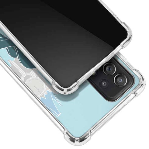 Disney Cinderella Stroke of Midnight Galaxy A72 5G Clear Case